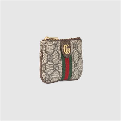 gucci black key case|Gucci ophidia key pouch.